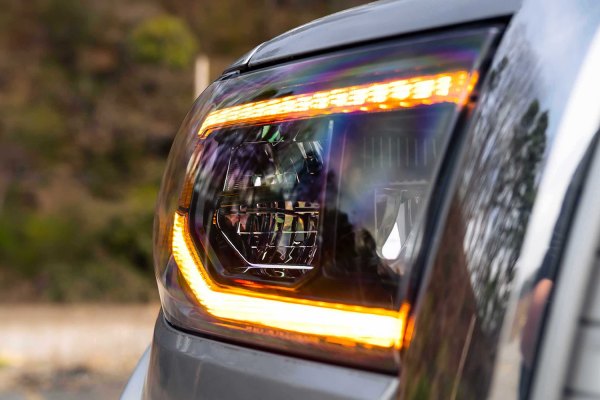 Morimoto XB LED Headlights: Toyota Tundra (07-13) (Pair / ASM / Amber DRL) LF533-A-ASM - Flex Offroad