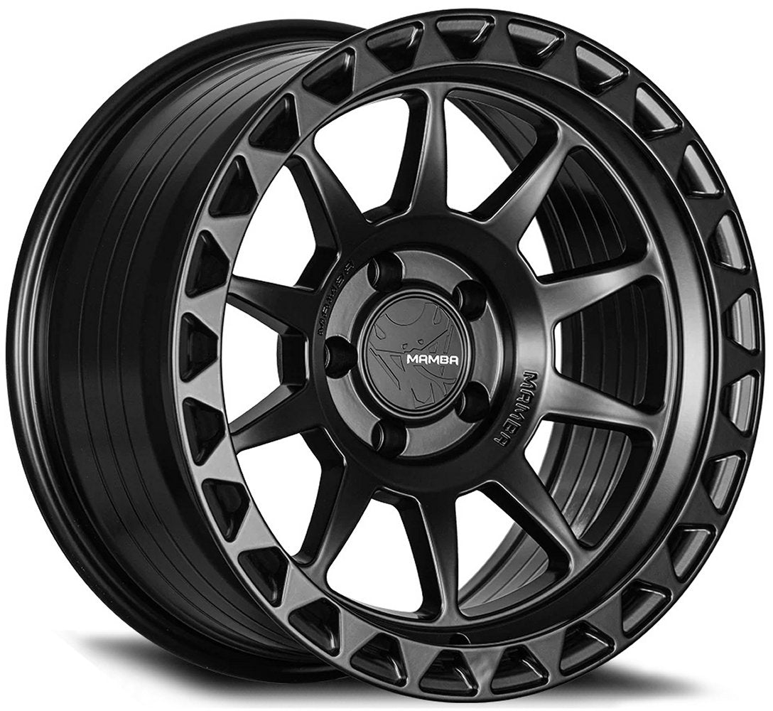 18x9 Mamba Off-Road M29 Satin Black (Flow Formed) 5x5/127 -12mm