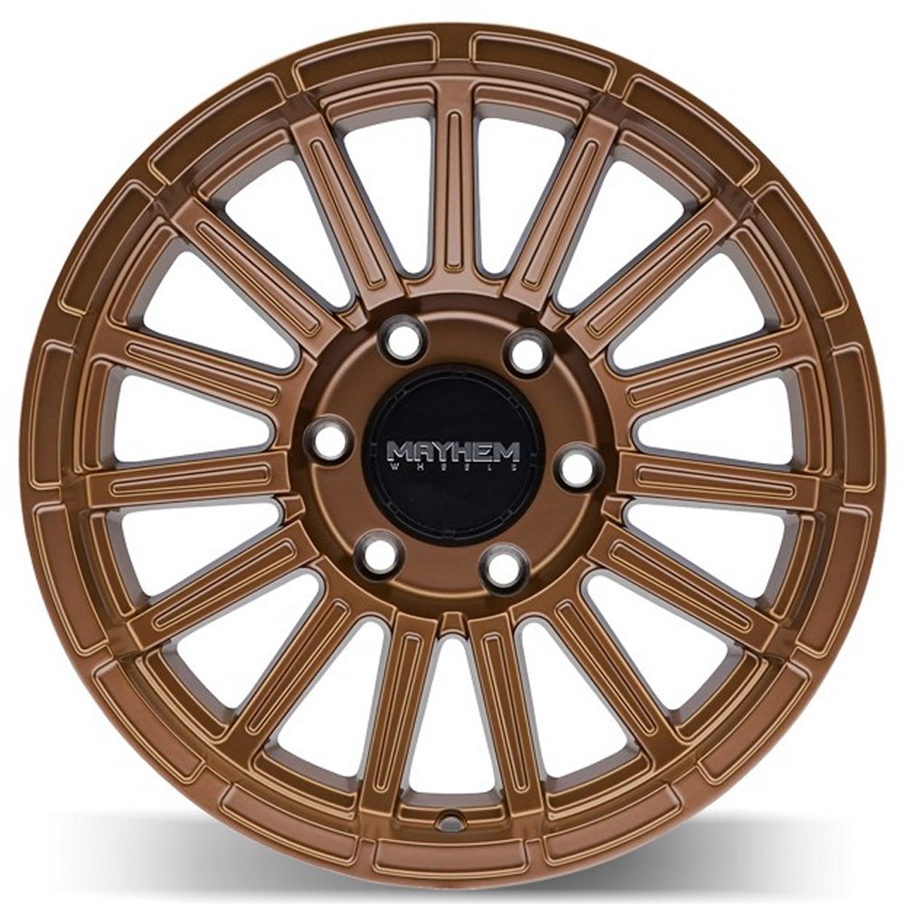 17x9 Mayhem Granite 8309 Matte Bronze 6x135 0mm - Flex Offroad