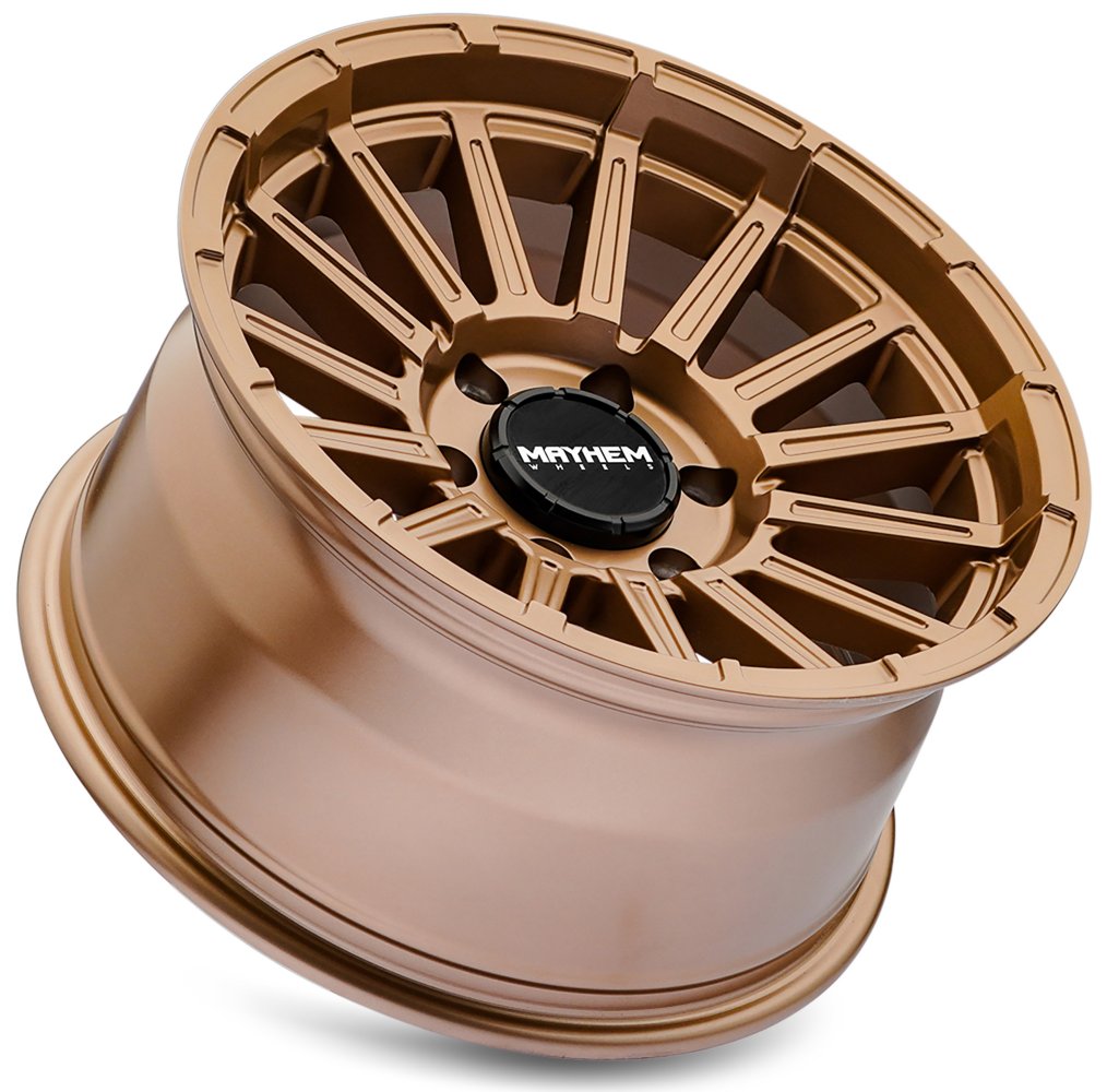 17x9 Mayhem Granite 8309 Matte Bronze 5x5/127 0mm - Flex Offroad