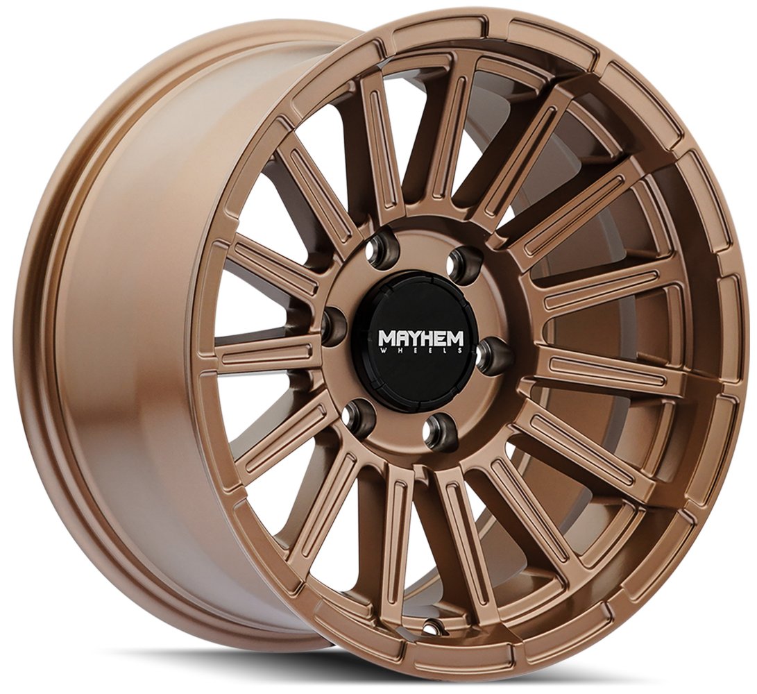 17x9 Mayhem Granite 8309 Matte Bronze 6x135 0mm - Flex Offroad
