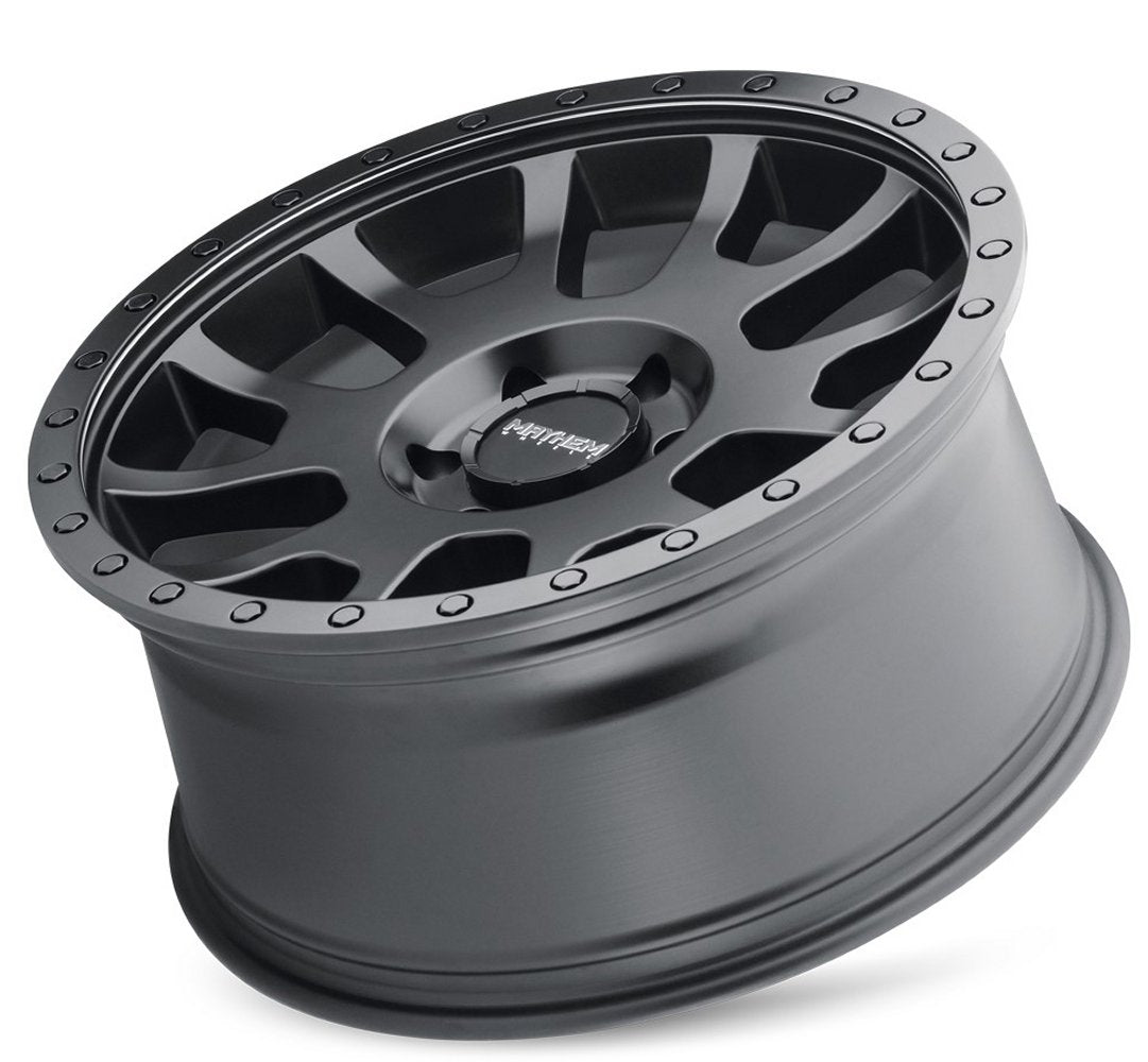 18x9 Mayhem Scout 8302BM Matte Black 8x6.5/165 0mm