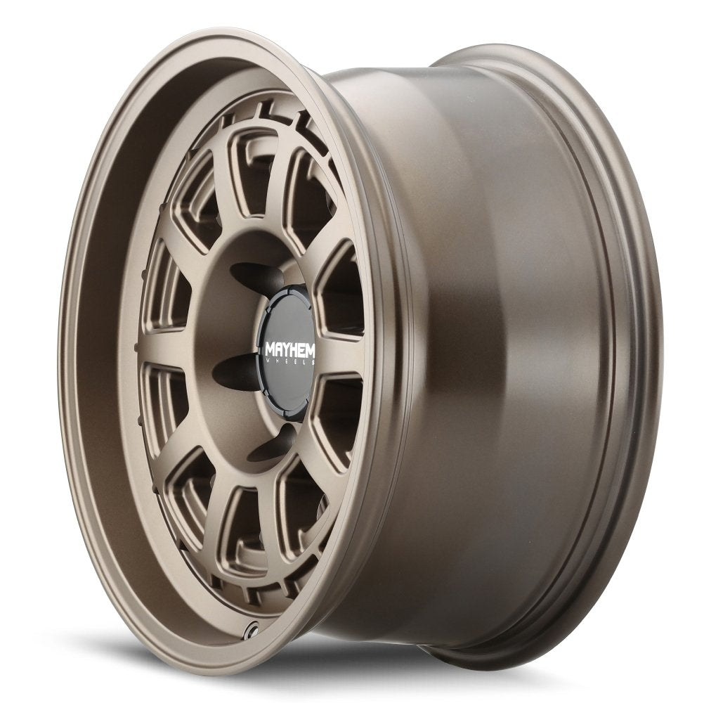 17x8 Mayhem Voyager 8303MZ Matte Bronze (Flow Formed) 5x120 38mm