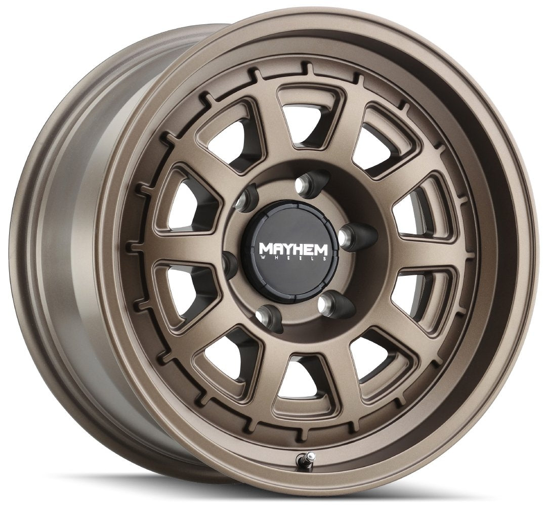 17x8 Mayhem Voyager 8303MZ Matte Bronze (Flow Formed) 5x120 38mm