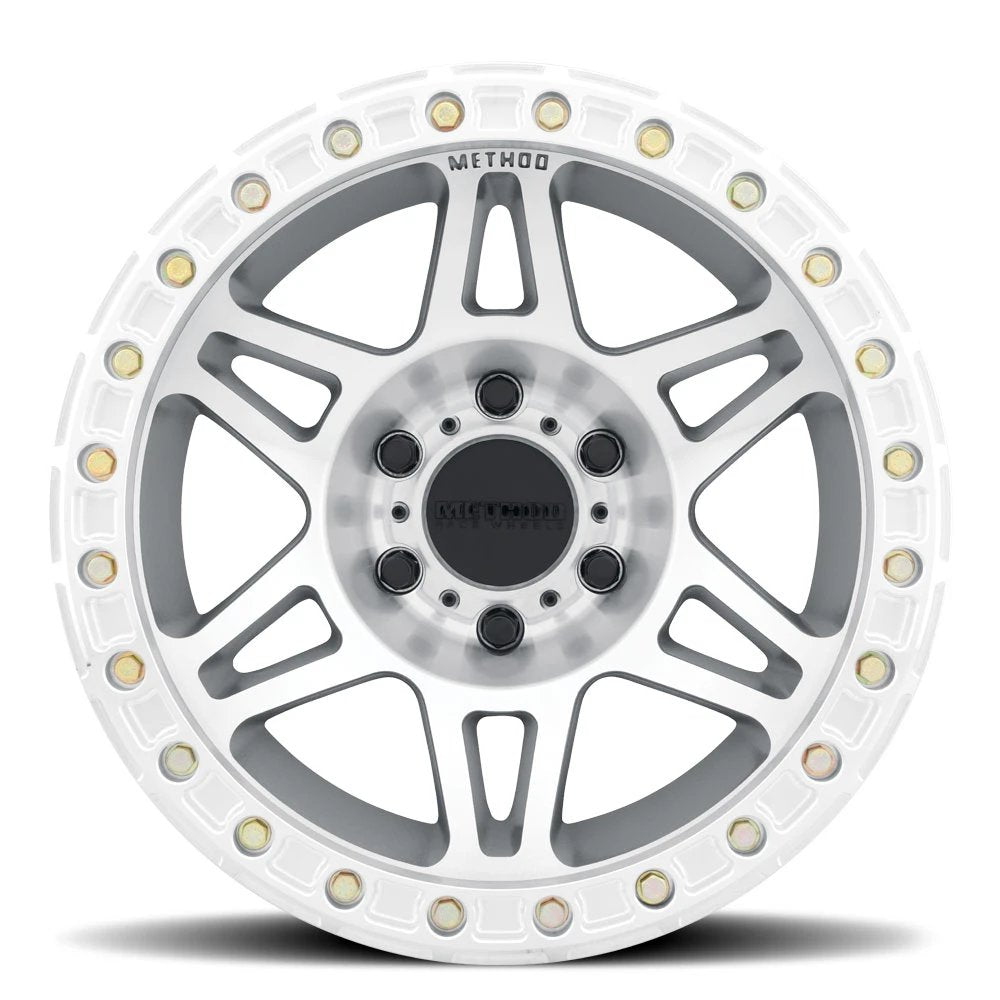 17x9 Method Race MR106 Beadlock Machined w/ Clear Coat 5x5/127 -44mm - Flex Offroad