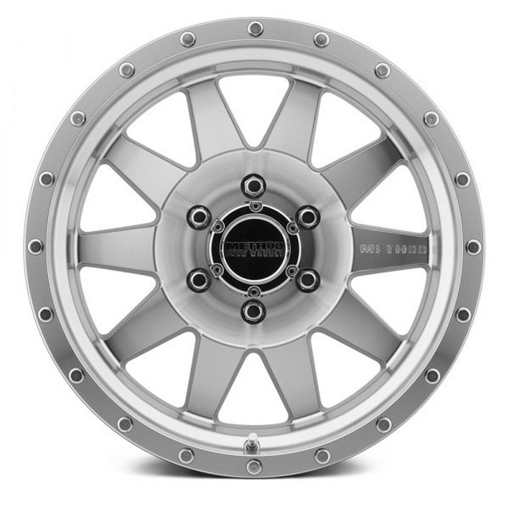 17x9 Method Race MR301 The Standard Machined w/ Clear Coat 5x5.5/139.7 -12mm