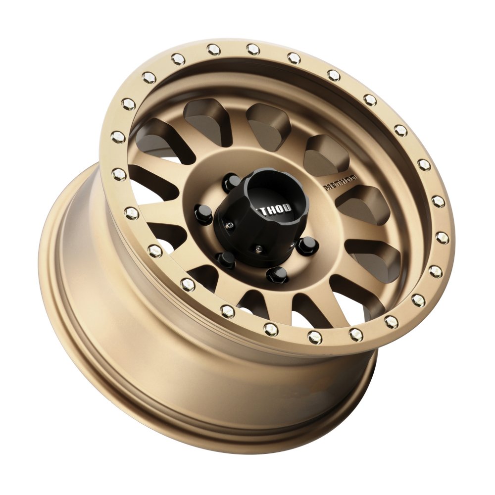 17x8.5 Method Race MR304 Double Standard Bronze 8x6.5/165 0mm - Flex Offroad