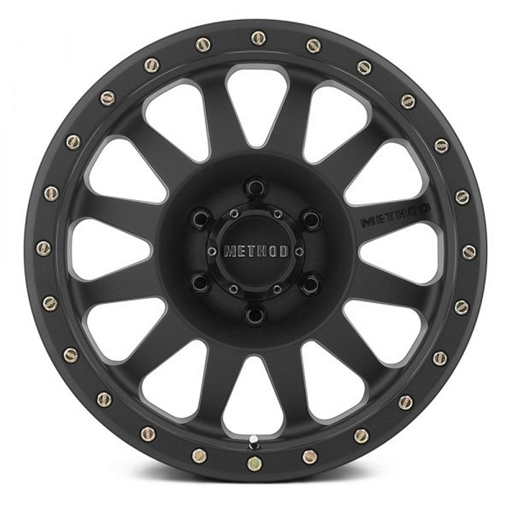20x10 Method Race MR304 Double Standard Matte Black 6x5.5/139.7 -18mm - Flex Offroad