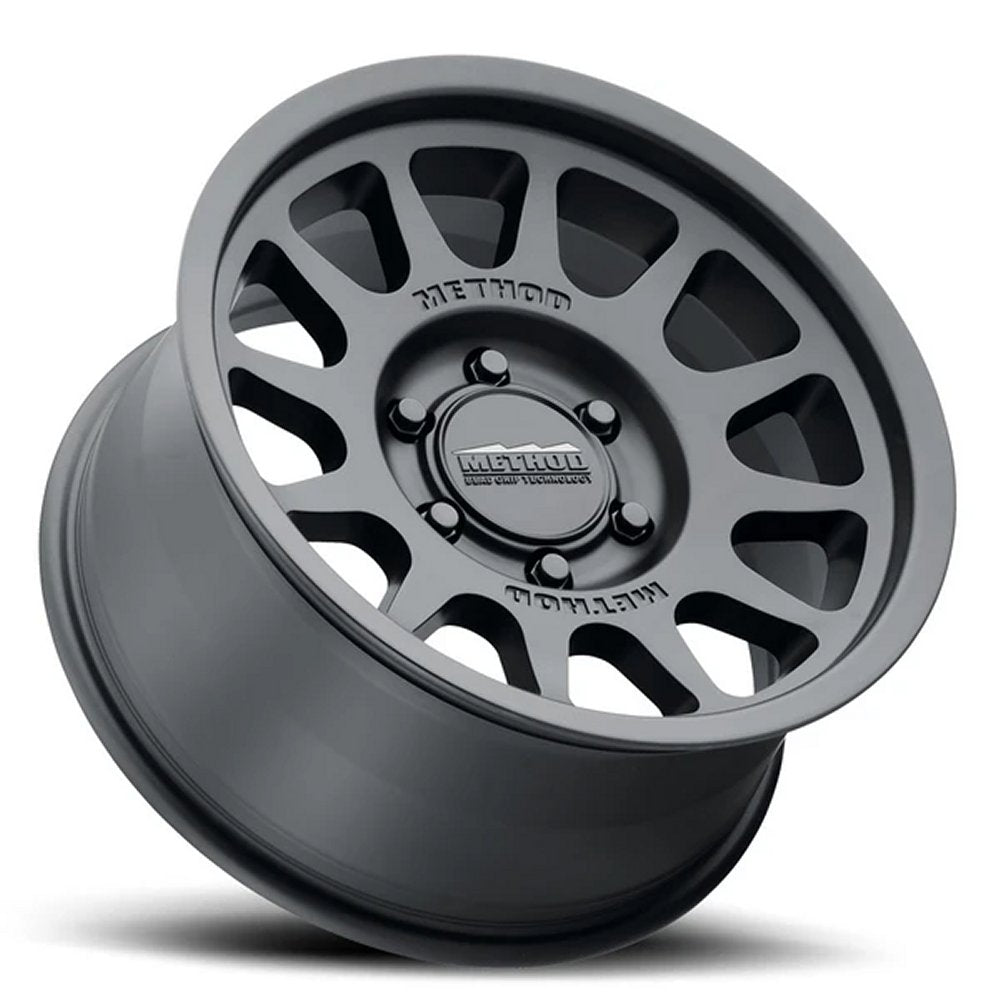 16x6.5 Method Race MR703 Matte Black (Bead Grip) 6x180 90mm - Flex Offroad