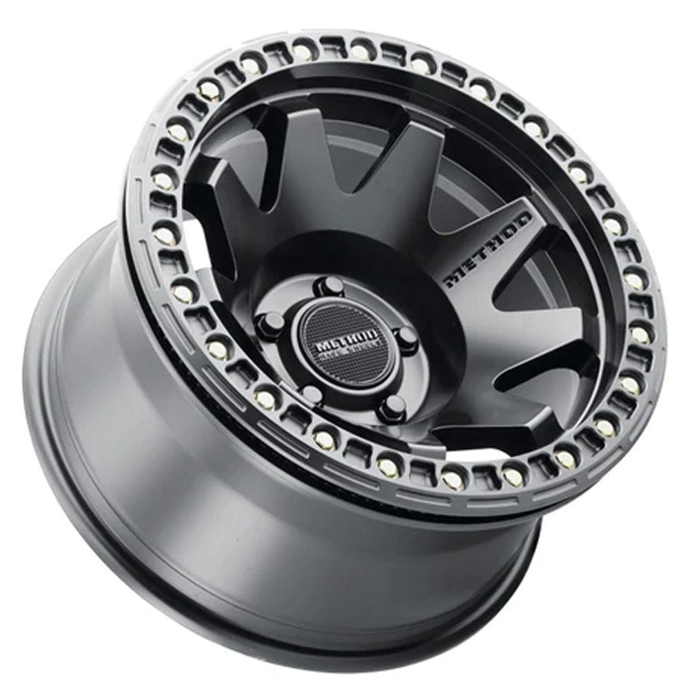 17x9 Method Race MR108 Beadlock Matte Black 5x5/127 -44mm - Flex Offroad