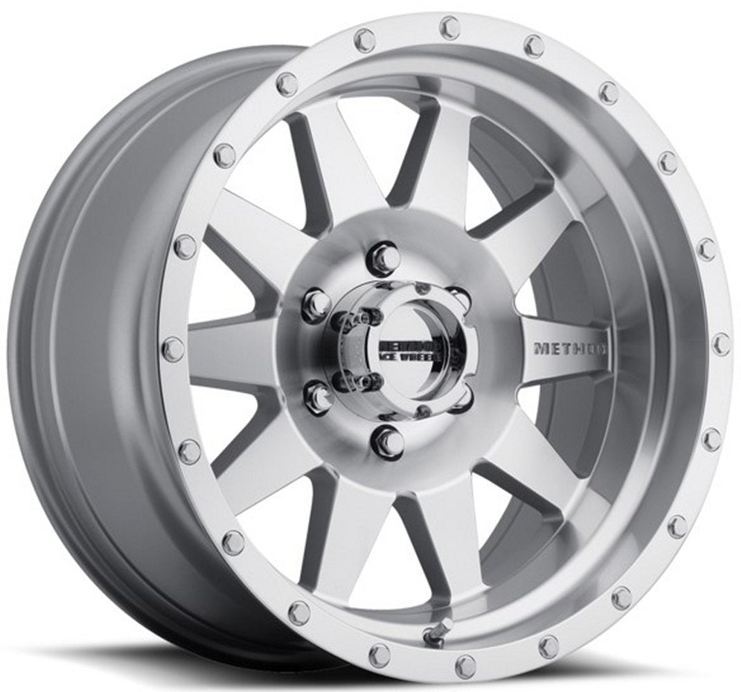 17x9 Method Race MR301 The Standard Machined w/ Clear Coat 5x5.5/139.7 -12mm