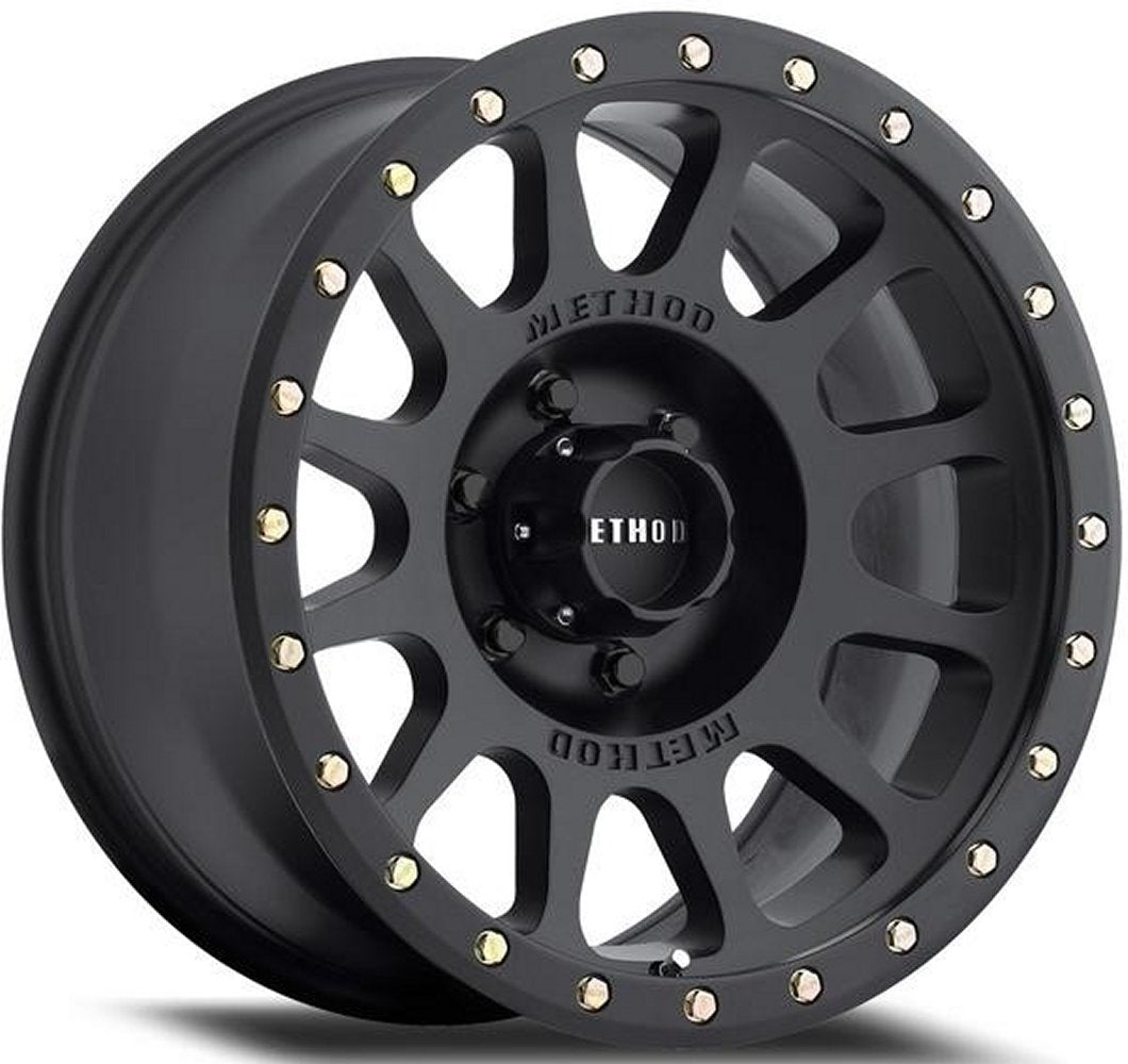 18x9 Method Race MR305 NV Matte Black 8x6.5/165 18mm - Flex Offroad