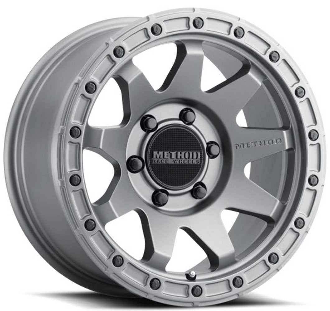 17x8.5 Method Race MR317 Titanium 6x5.5/139.7 0mm - Flex Offroad