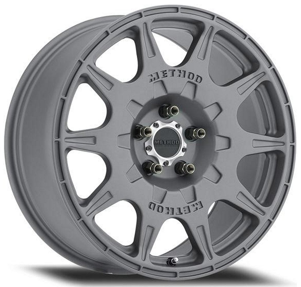 17x8 Method Race MR502 Rally Titanium 5x4.5/114.3 38mm - Flex Offroad