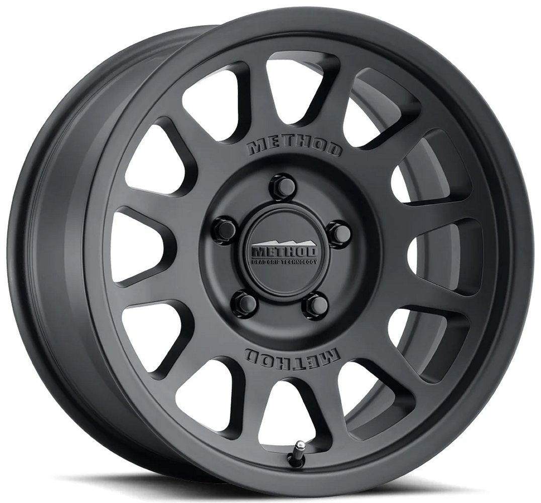 17x8.5 Method Race MR703 Matte Black (Bead Grip) 5x5/127 25mm