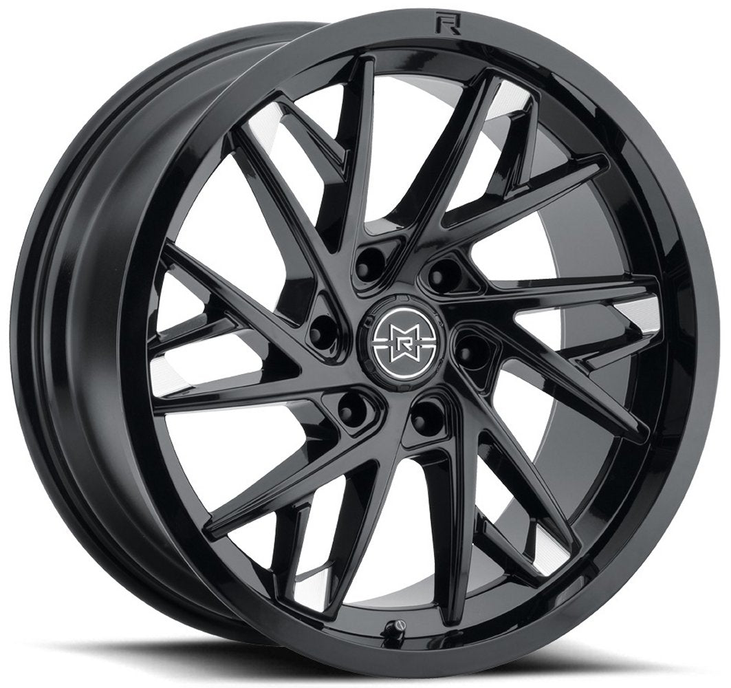 20x9 Method Race MR801 Raised Gloss Black 6x135 0mm - Flex Offroad