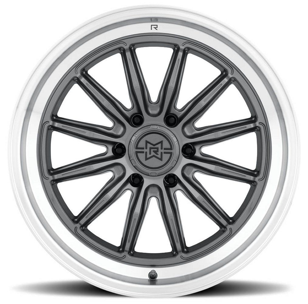 20x9 Method Race MR803 Raised Gloss Titanium w/ Machined Lip 6x135 -12mm - Flex Offroad