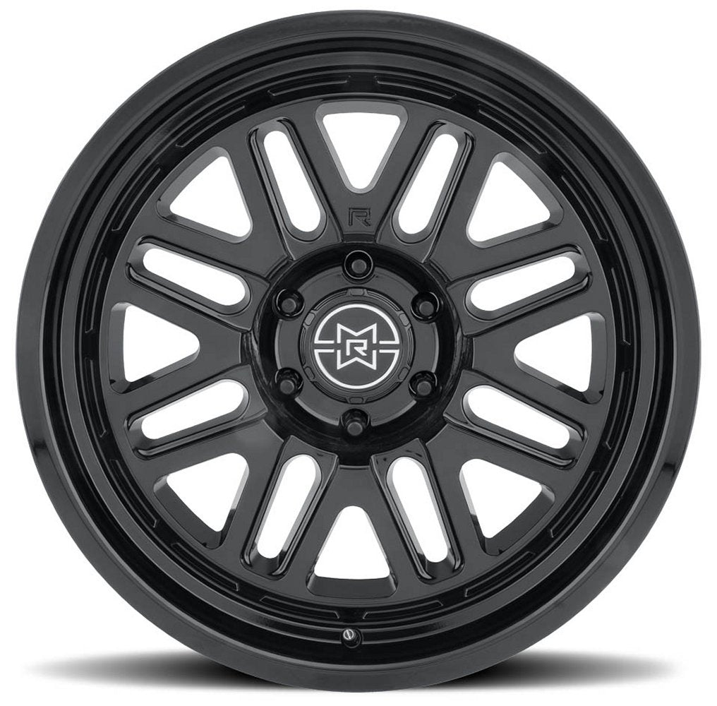 22x9 Method Race MR804 Raised Gloss Black 6x135 20mm - Flex Offroad