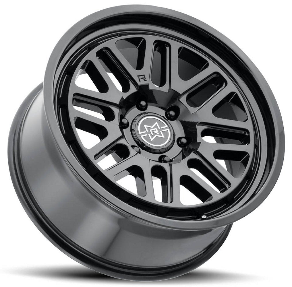 22x9 Method Race MR804 Raised Gloss Black 6x135 20mm - Flex Offroad
