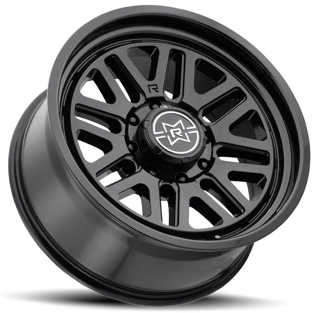 20x9 Method Race MR804 Raised Gloss Black 8x180 0mm - Flex Offroad