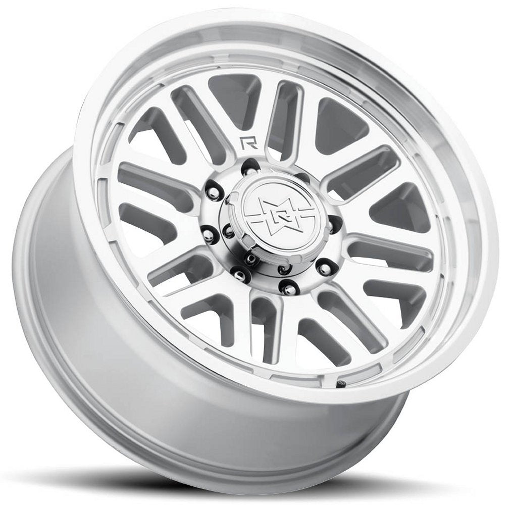 20x9 Method Race MR804 Raised Machined Clear Coat 8x6.5/165 -12mm - Flex Offroad