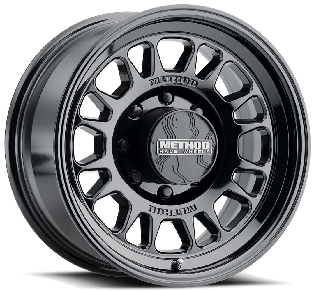 18x9 Method Race MR318 Gloss Black 8x170 18mm - Flex Offroad