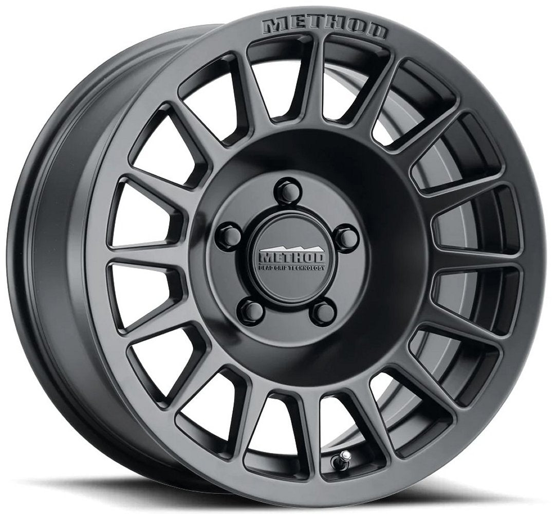 17x8.5 Method Race MR707 Matte Black (Bead Grip) 5x4.5/114.3 38mm - Flex Offroad