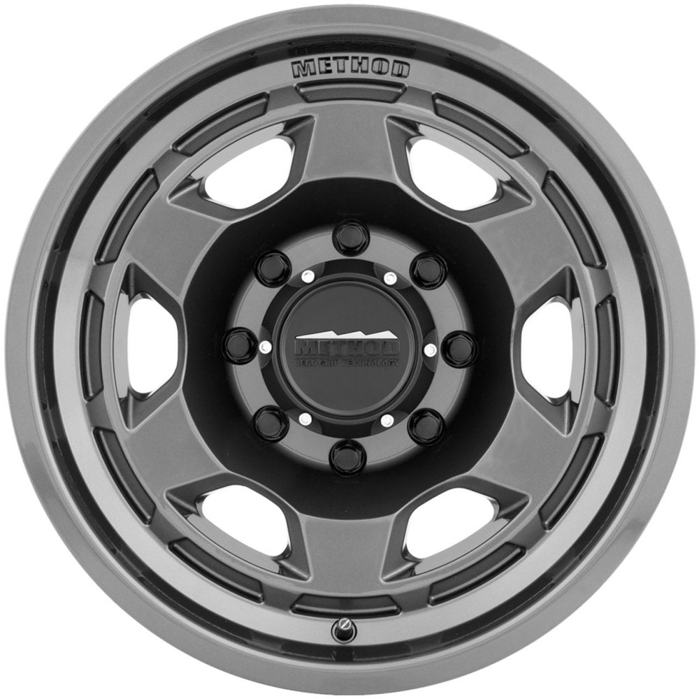 18x9 Method Race MR708 Bead Grip Gloss Titanium 8x6.5/165 12mm - Flex Offroad