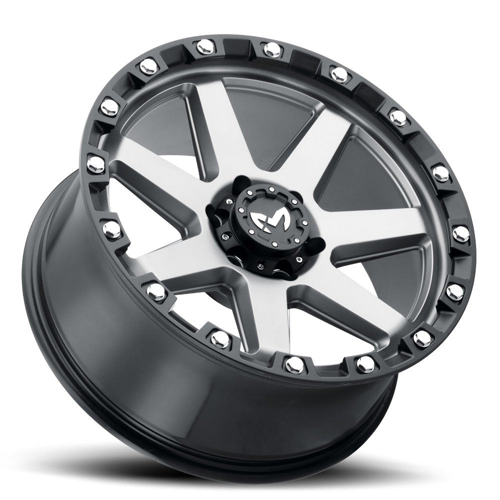 20x9 MKW Off-Road M203 Matte Grey 5x5/127 1mm - Flex Offroad