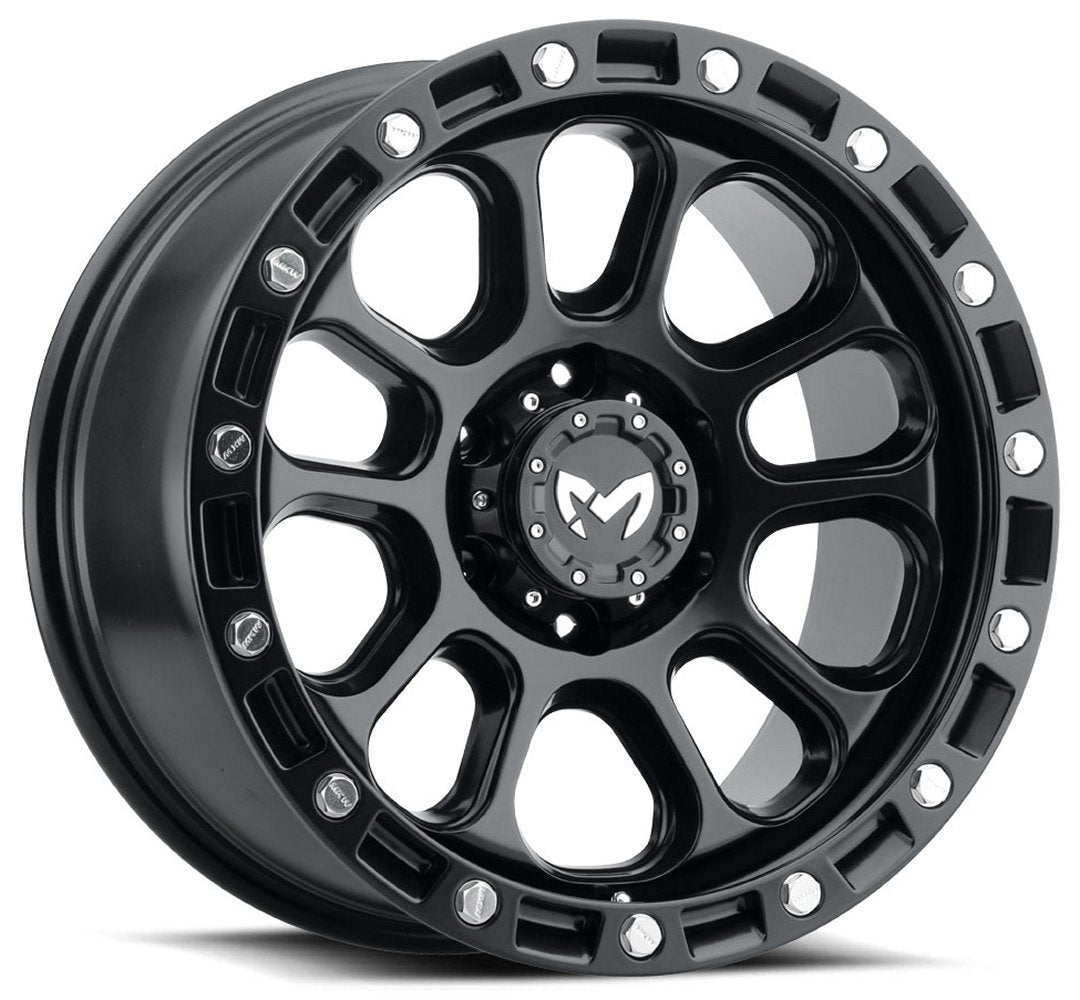 18x9 MKW Off-Road M204 Satin Black 6x5.5/139.7 1mm - Flex Offroad