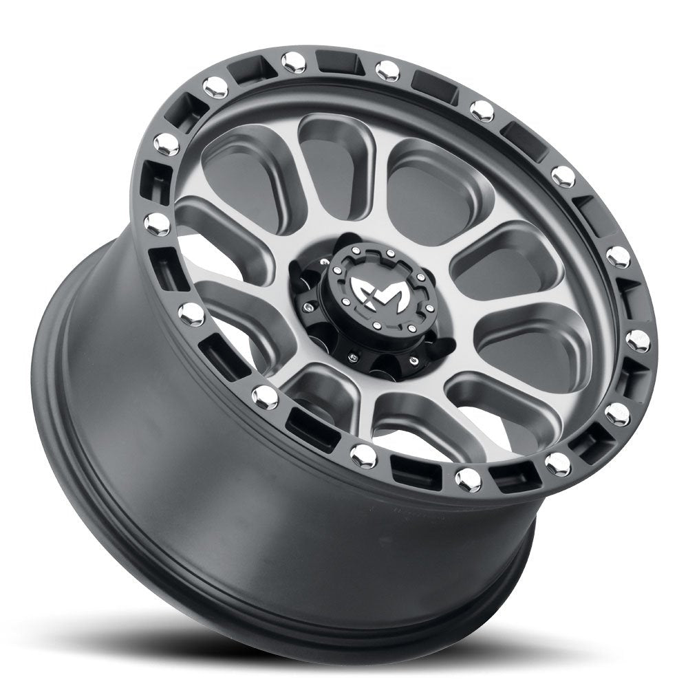 18x9 MKW Off-Road M204 Matte Grey 6x5.5/139.7 1mm