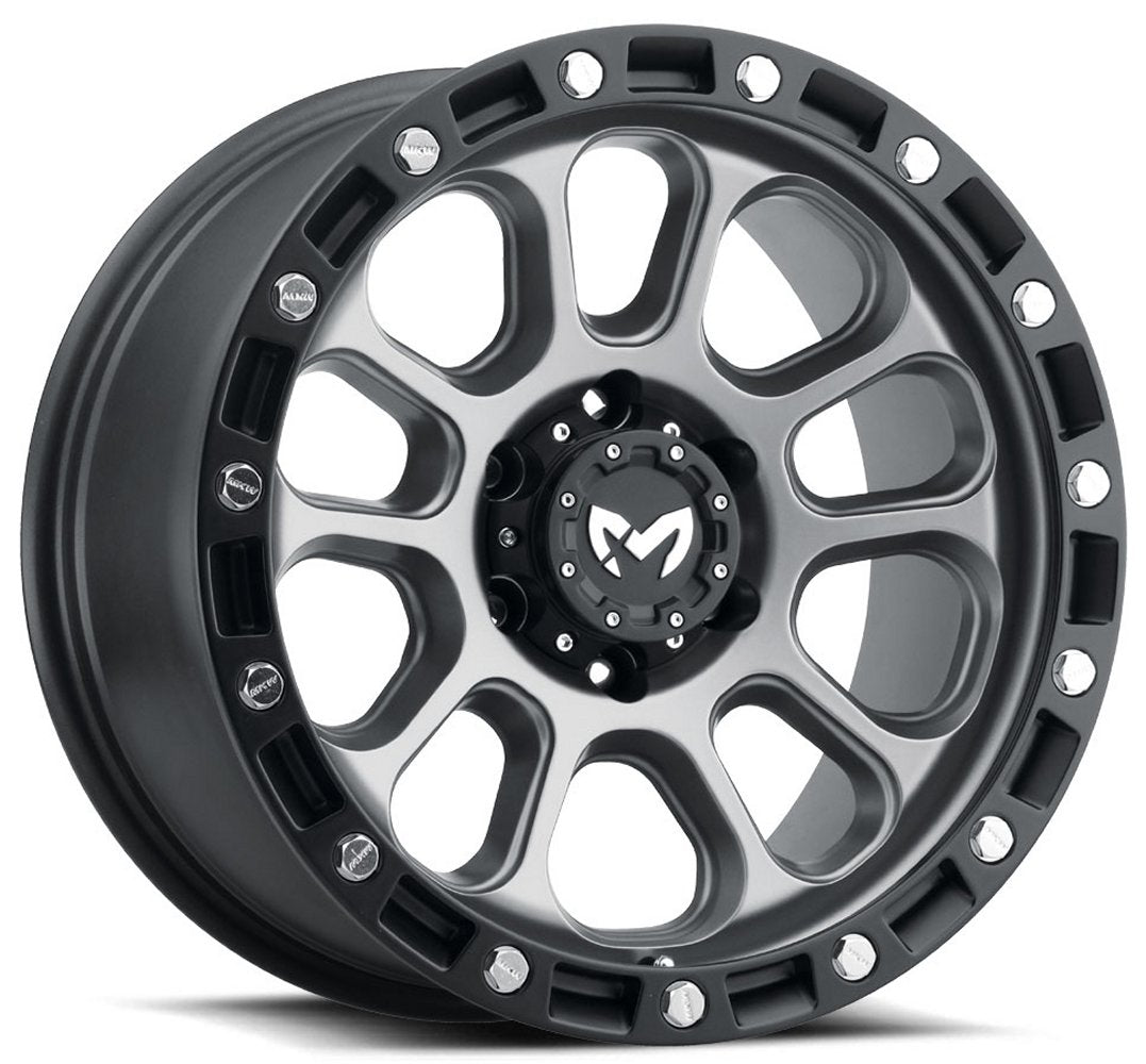 18x9 MKW Off-Road M204 Matte Grey 6x135 1mm - Flex Offroad