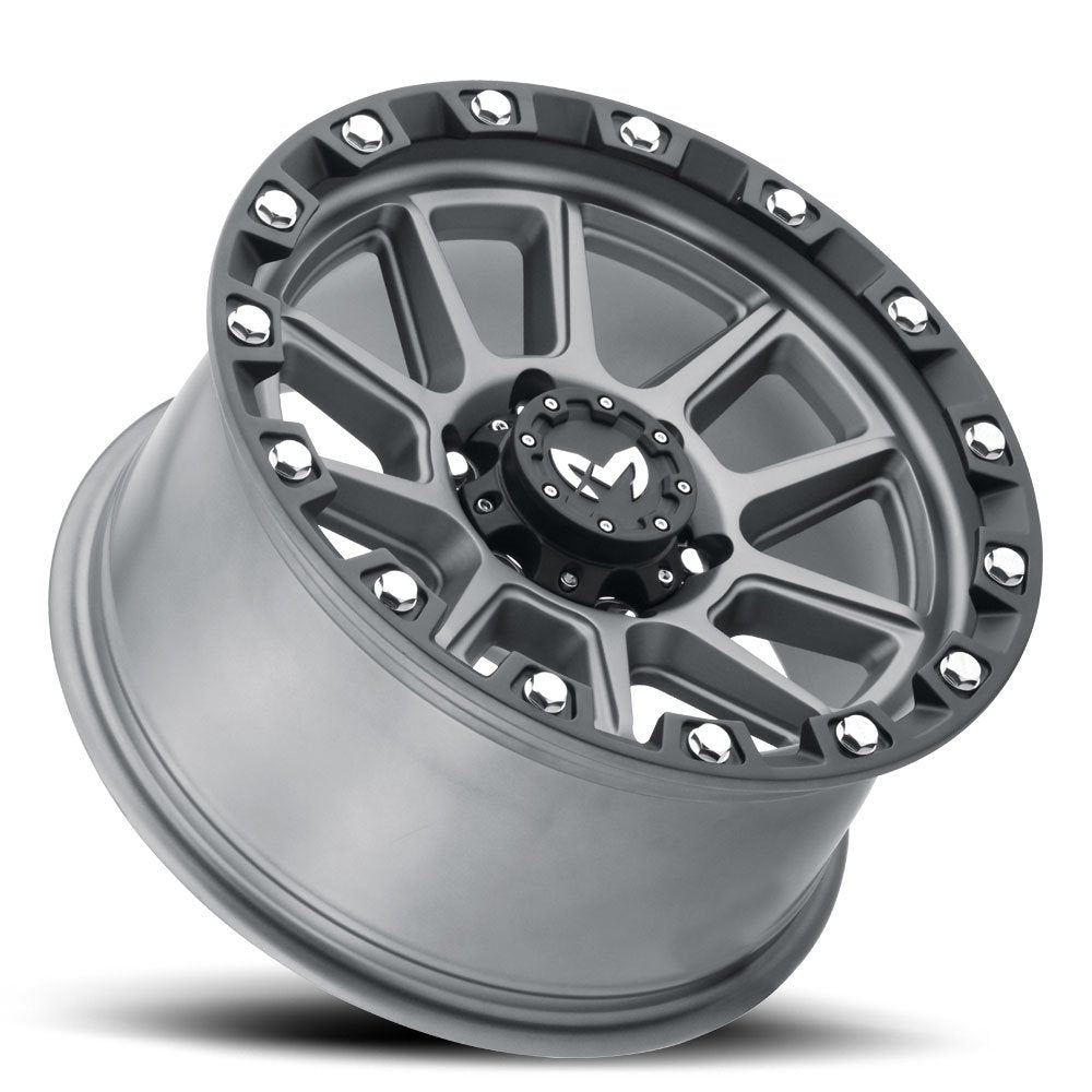 (Special Pricing) 17x8.5 MKW Off-Road M205 Matte Grey 5x150 -10mm