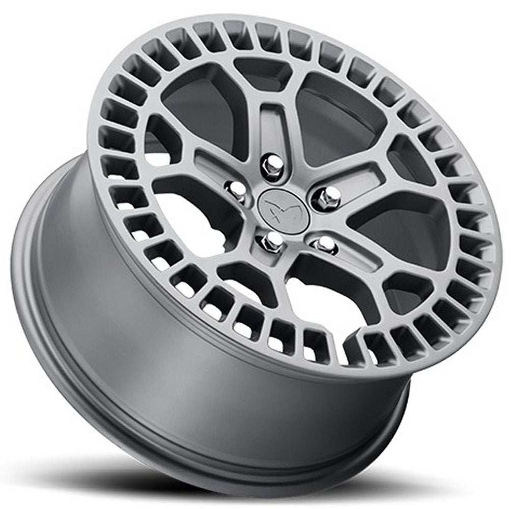 17x8 MKW Off-Road M206 Matte Grey 5x4.5/114.3 35mm - Flex Offroad