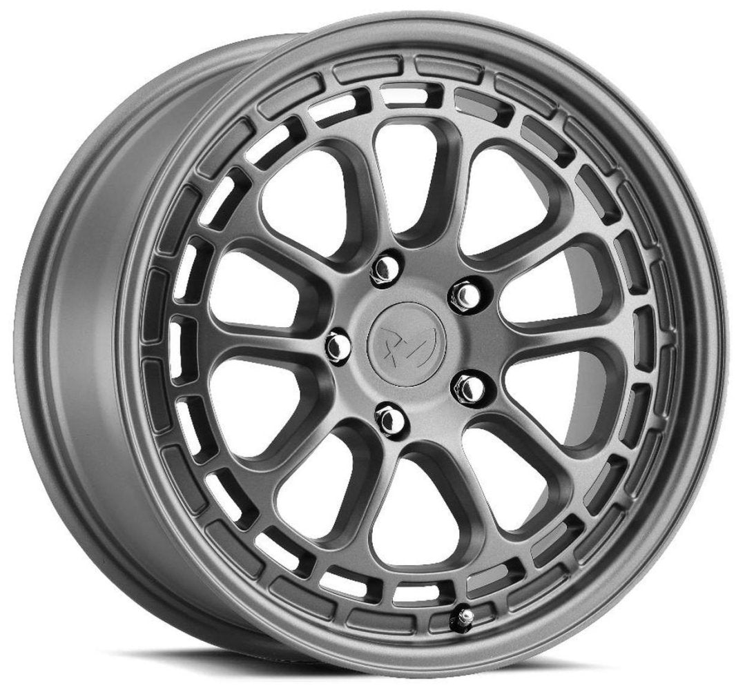 17x8 MKW Off-Road M207 Matte Grey 5x4.5/114.3 35mm - Flex Offroad