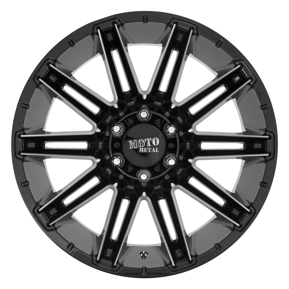 20x9 Moto Metal MO998 Kraken Gloss Black Milled 8x170 0mm