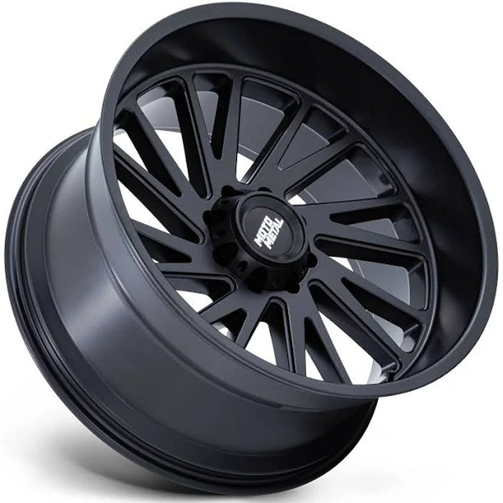 22x10 Moto Metal MO811 Matte Black 8x180 -18mm - Flex Offroad