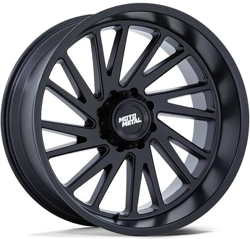 22x10 Moto Metal MO811 Matte Black 8x180 -18mm - Flex Offroad