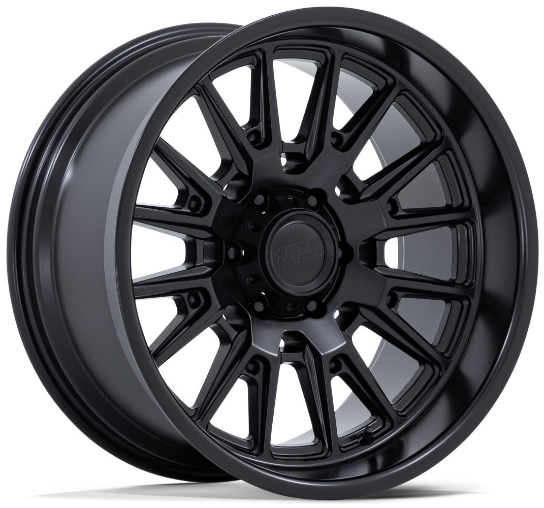 (Clearance - No Returns) 20x10 Moto Metal MO814 Tekton Matte Black 6x5.5/139.7 -18mm