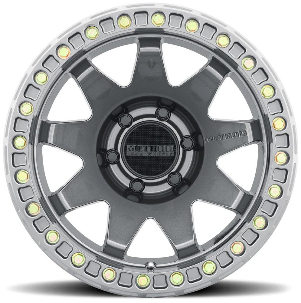 17x9 Method Race MR108 Beadlock Matte Black 6x5.5/139.7 -44mm - Flex Offroad