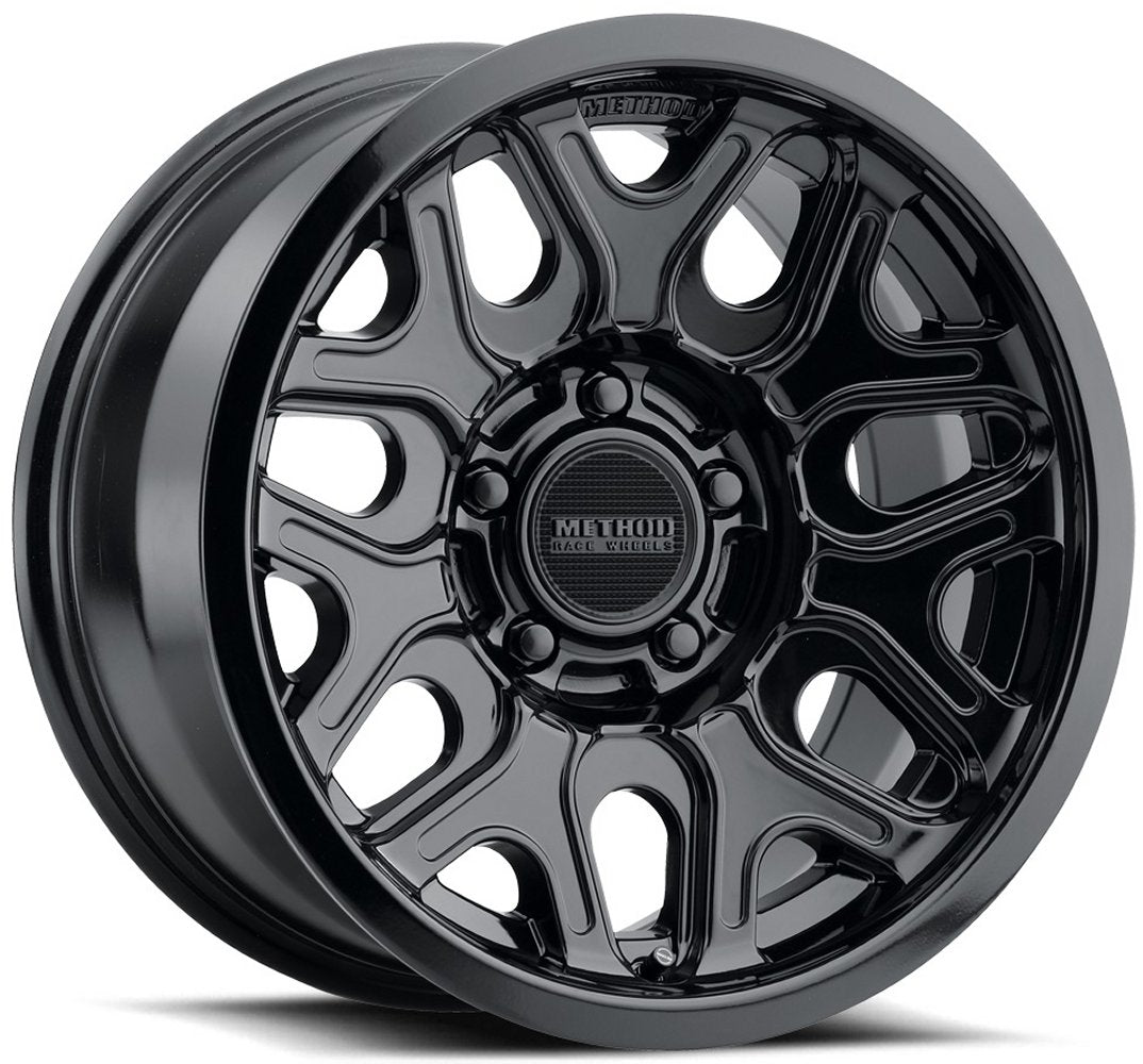 17x8.5 Method Race MR322 Gloss Black 5x5/127 0mm - Flex Offroad