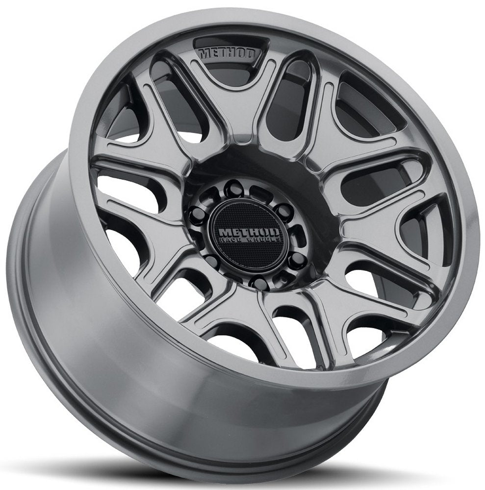 20x10 Method Race MR322 Gloss Titanium 6x135 -18mm - Flex Offroad
