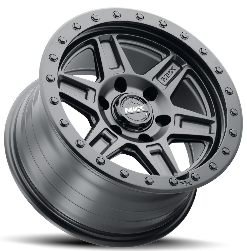 17x9 MVX Off-Road VX61 Matte Black 6x5.5/139.7 -12mm