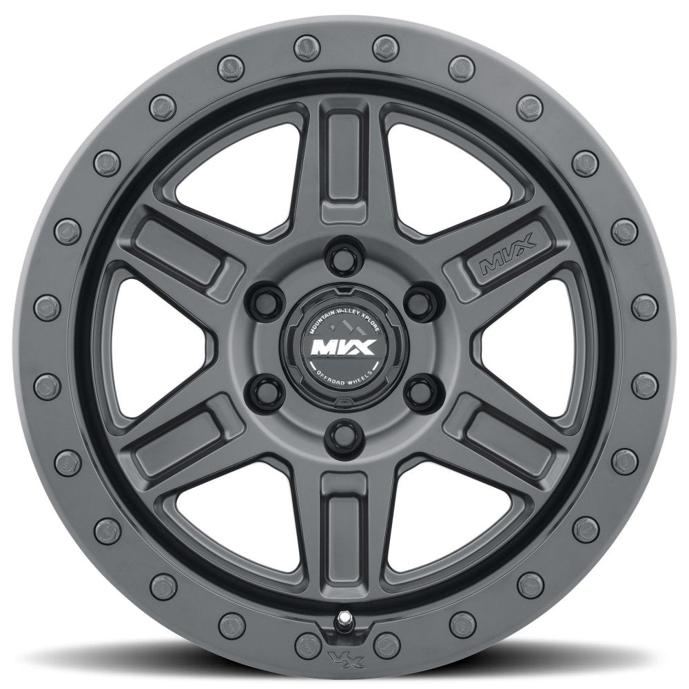 17x9 MVX Off-Road VX61 Matte Black 6x5.5/139.7 -12mm