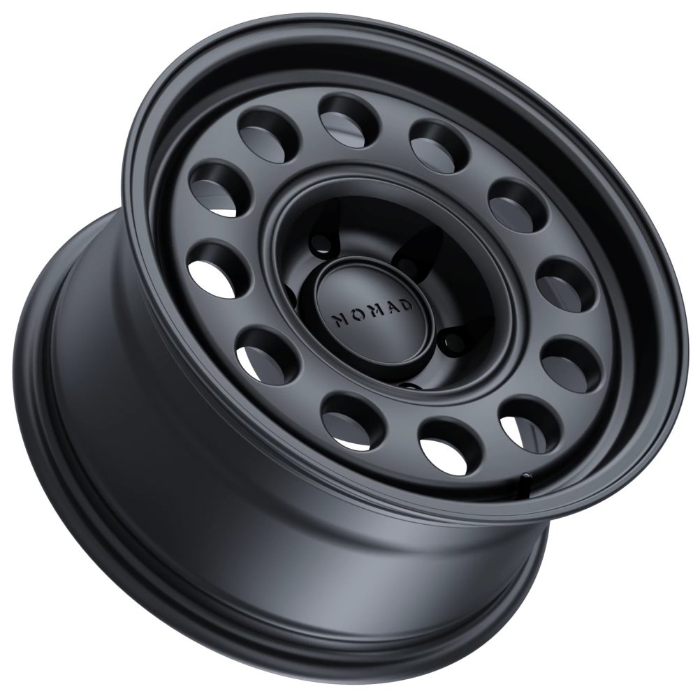 17x7.5 Nomad Off-Road 501 Convoy Satin Black (Flow Form) 6x130 50mm