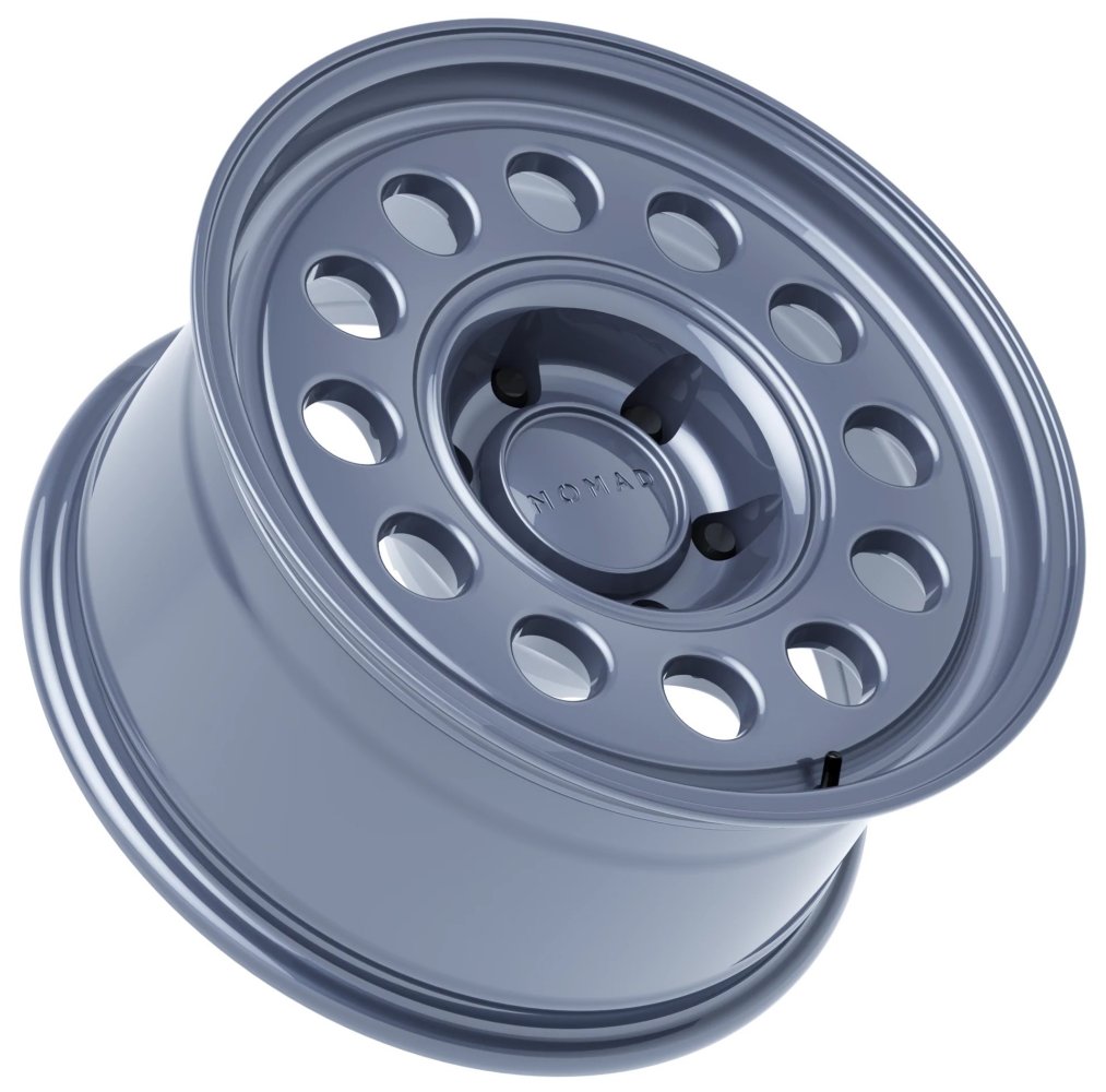 (Clearance - No Returns) 17x8.5 Nomad Off-Road 501 Convoy Utility Gray (Flow Form) 6x120 0mm - Flex Offroad