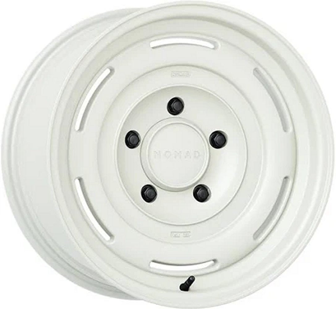16x7 Nomad Off-Road 504 Field Vintage White (Flow Form) 5x5.5/139.7 -12mm
