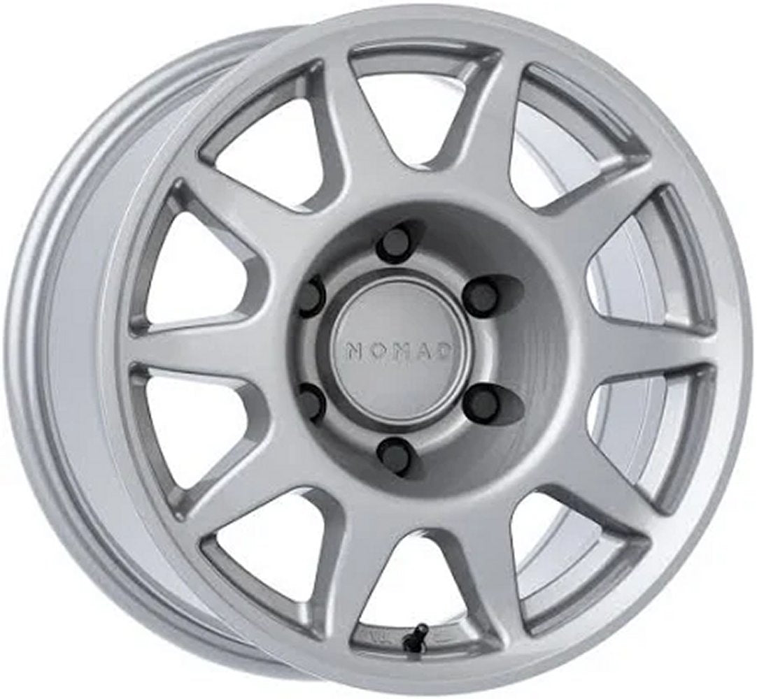 17x8.5 Nomad Off-Road 505 TOURING OE SILVER (Flow Form) 6x135 0mm - Flex Offroad