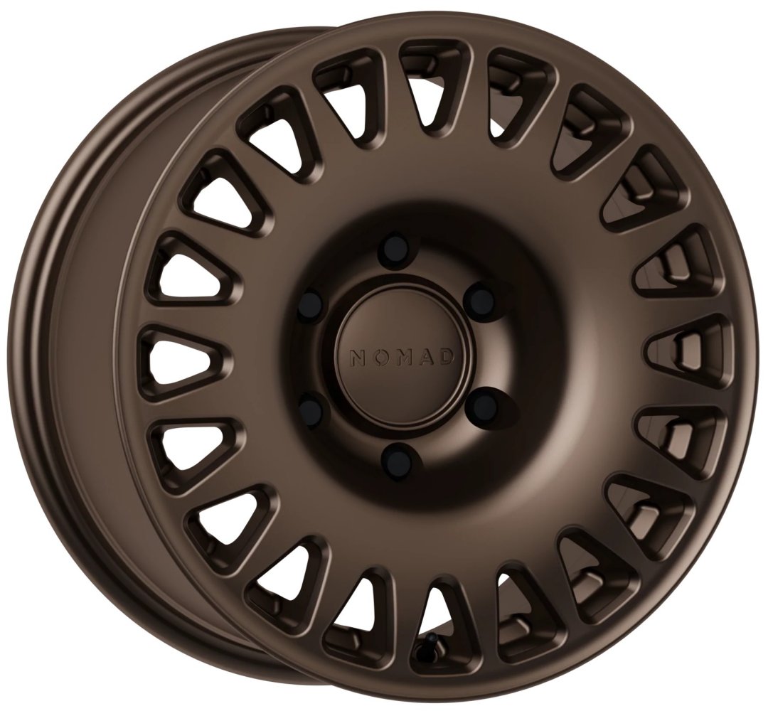 (Clearance - No Returns) 17x8.5 Nomad Off-Road 503 Sahara Copperhead (Flow Form) 6x120 0mm