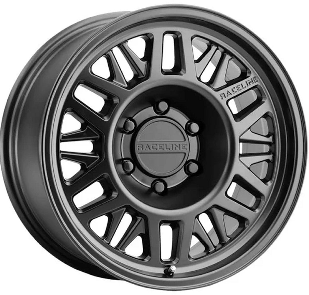17x7.5 Raceline 451B Ryno TR Van Satin Black 6x130 50mm - Flex Offroad